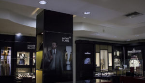 Montblanc showcase at Jewels in Paradise