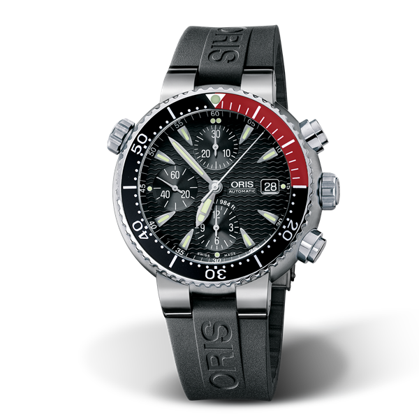 oris divers titan chronograph