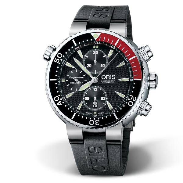 oris divers titan chronograph