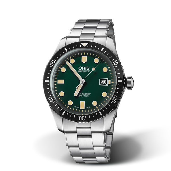 oris diver green