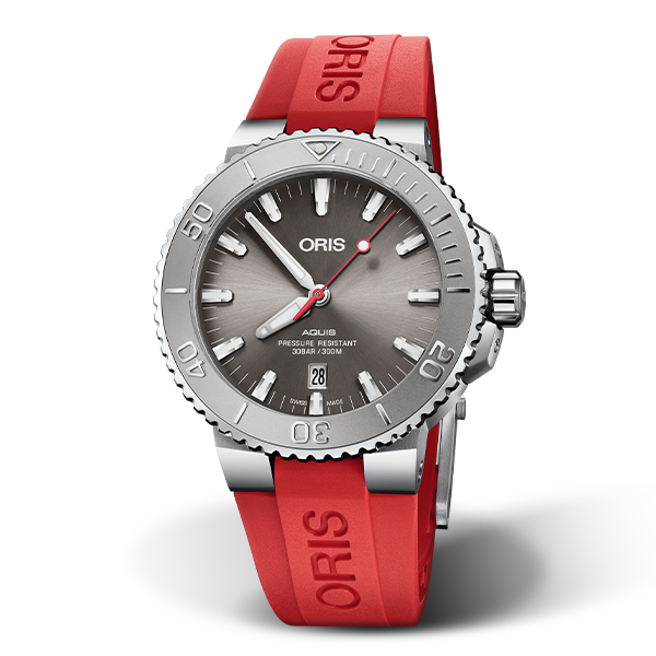 01 733 7730 4153-07 4 24 66EB — Oris Aquis Date Relief