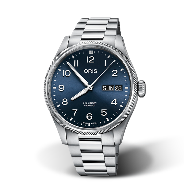 oris big crown propilot date blue