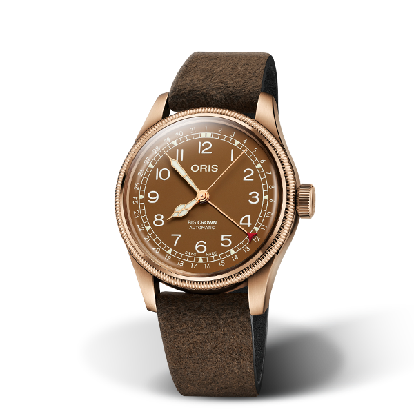 01 754 7741 3166-07 5 20 74BR — Oris Big Crown Bronze Pointer Date