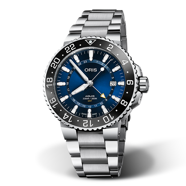 01 798 7754 4135-07 8 24 05PEB — Oris Aquis GMT Date