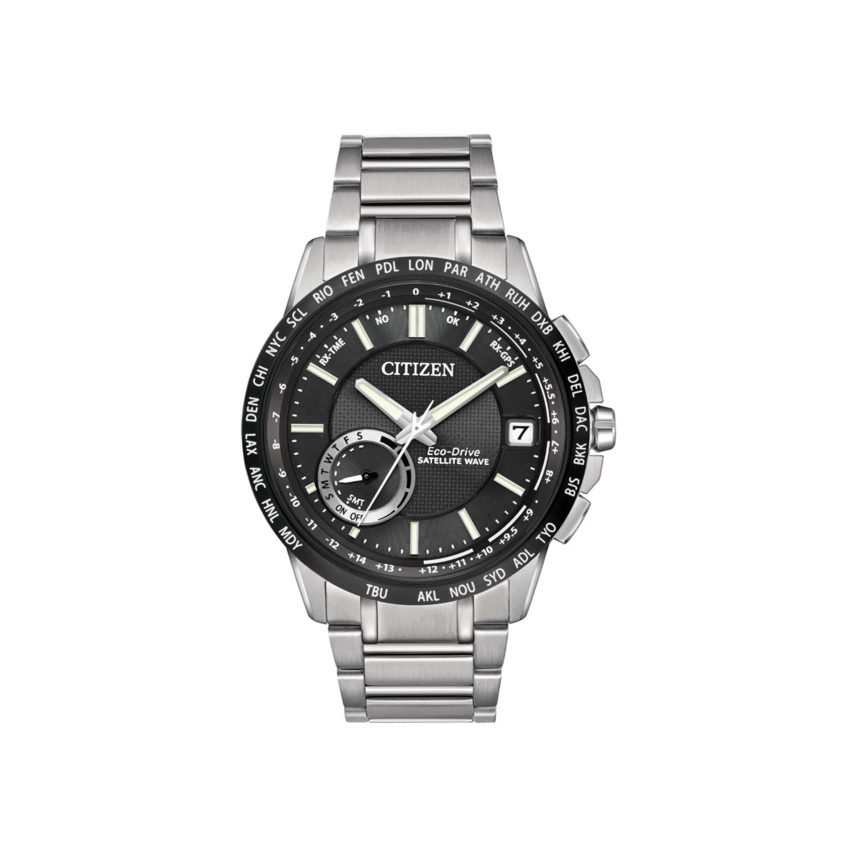 CC3005-85E / 4027/18 — Citizen Satellite Wave - World Time Gps