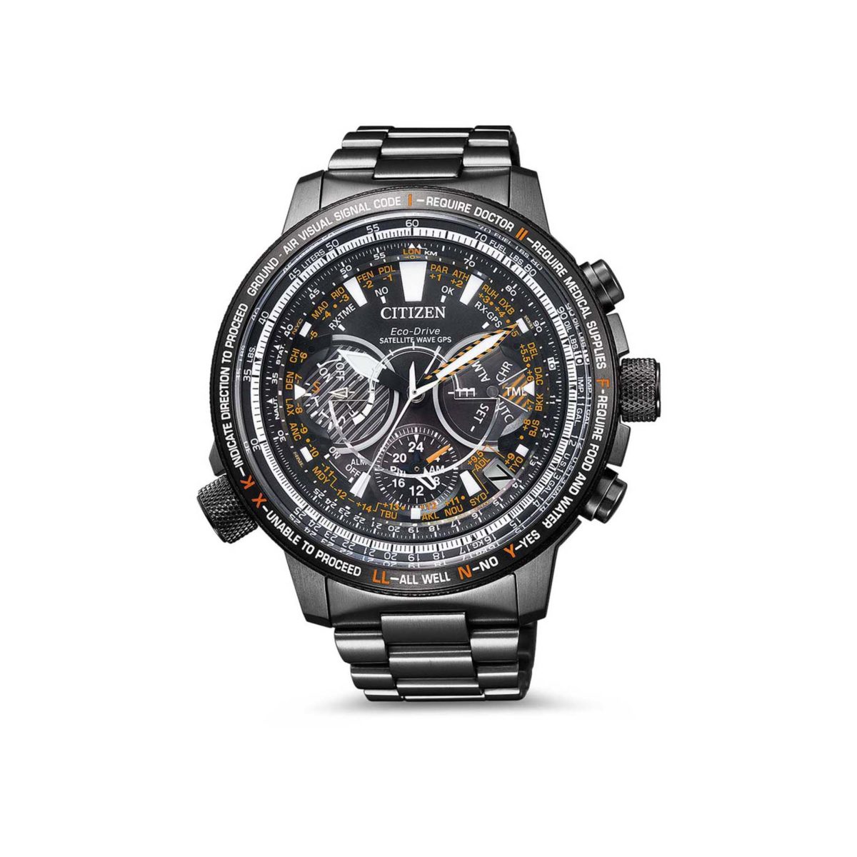 CC7015-55E — Citizen Sattelite Wave F900