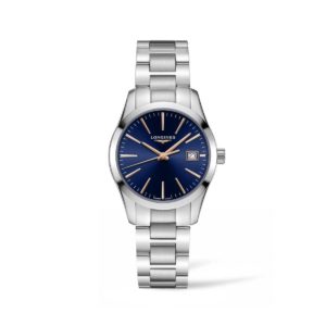 L23864926 — Conquest Classic 34mm Blue Dial Stainless Steel