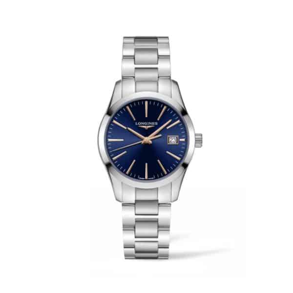 L23864926 — Conquest Classic 34mm Blue Dial Stainless Steel