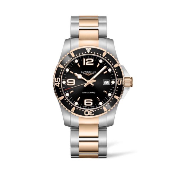 L37403587 — HydroConquest 41mm Stainless Steel/PVD Diving Watch