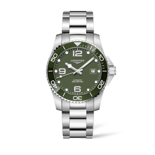 L37814066 — HydroConquest 41mm Green Dial Diving Watch Automatic