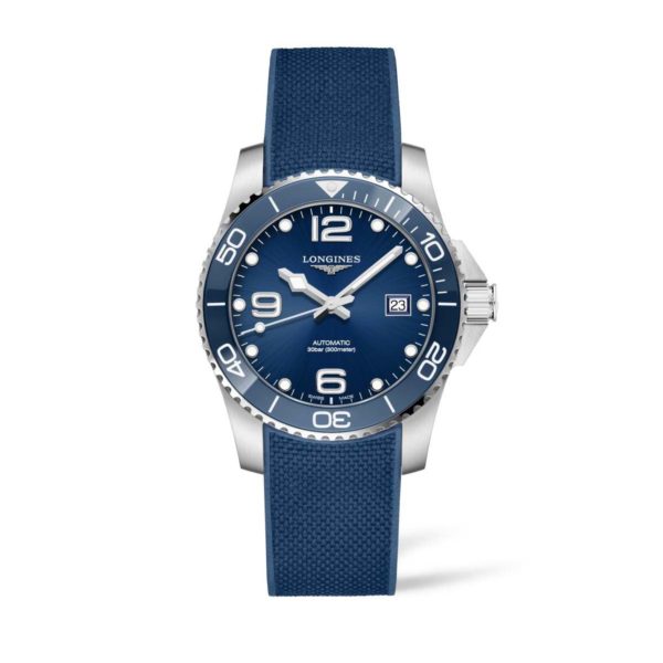 L37814969 — HydroConquest 41mm Blue Dial and ceramic Automatic Diving Watch