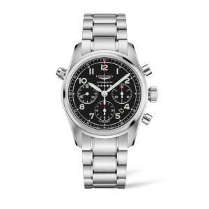 L38204536 — Longines Spirit 42mm Stainless Steel Chronograph