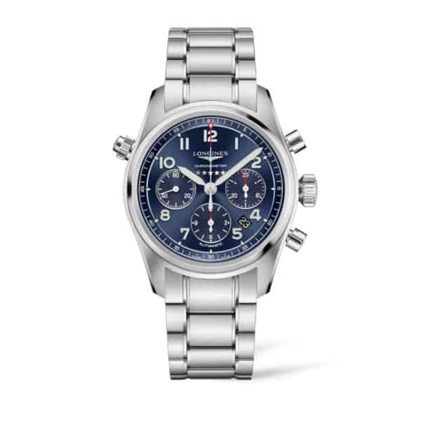 L38204936 — Longines Spirit 42mm Stainless Steel Chronograph