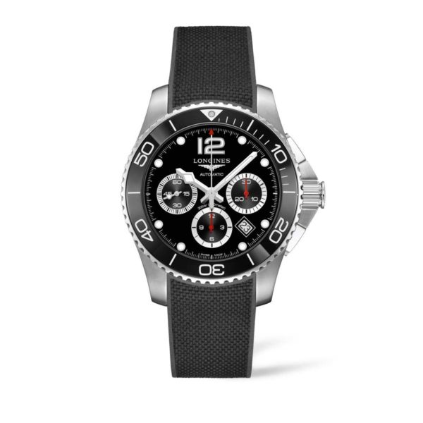 L38834569 — HydroConquest 43mm Stainless Steel/Ceramic Chronograph