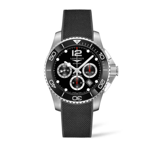 L38834569 — HydroConquest 43mm Stainless Steel/Ceramic Chronograph