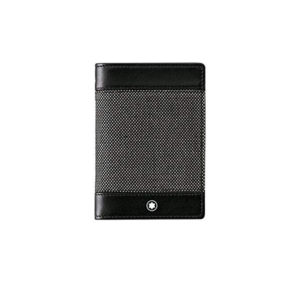 106728 — Montblanc Mst Canvas Pocket Accessory Business Card Holder
