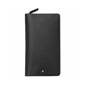 113208 — Montblanc Mb Sartorial Travel Wallet 16Cczip Black