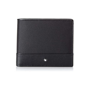 118389 — Montblanc Mb Sartorial Jet Wallet 6Cc Black