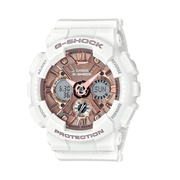 GMA-S120MF-7A2CR – G-Shock Ladies With Resin Strap White