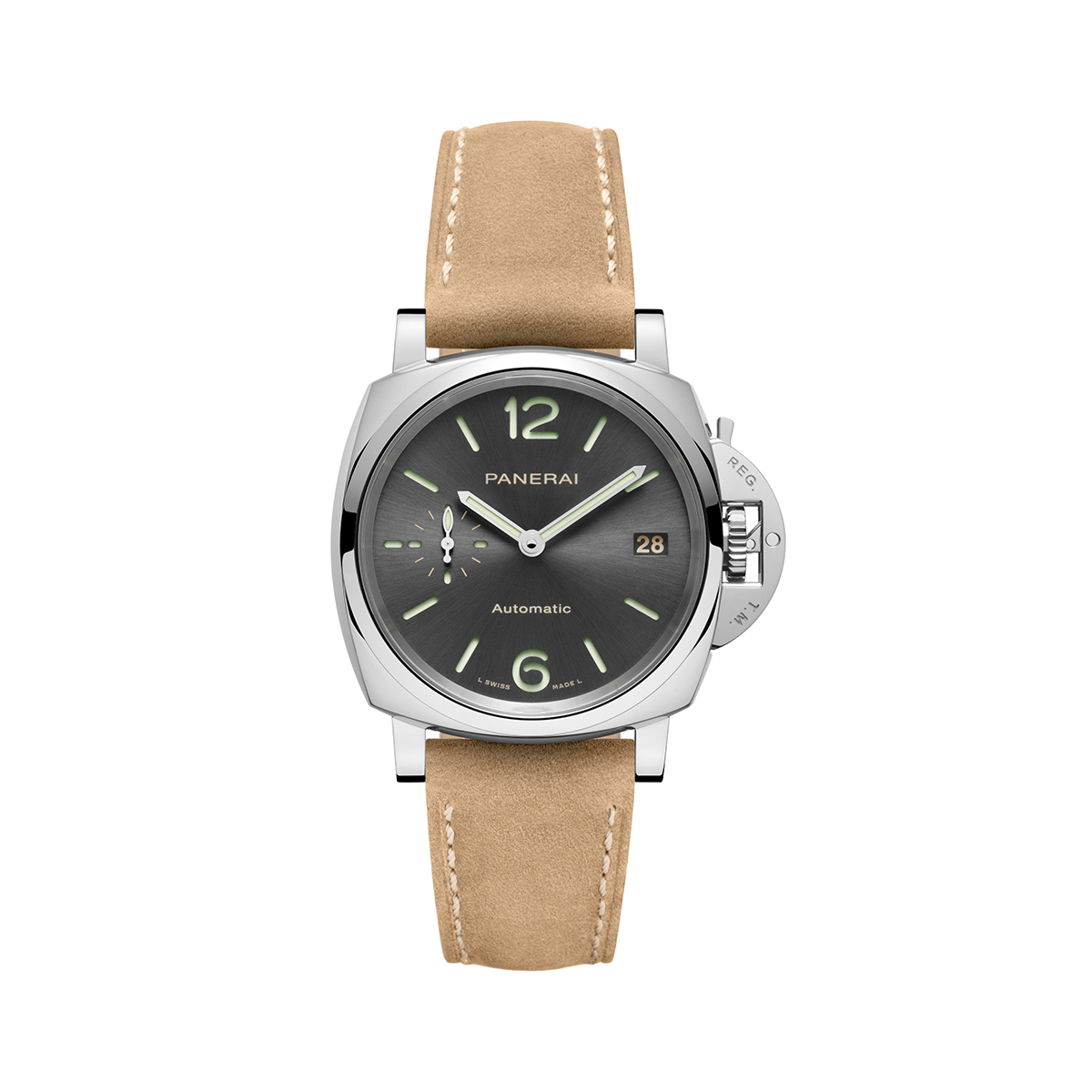Panerai luminor due 3 days automatic acciaio 38mm sale